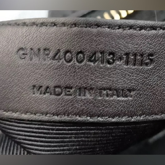 Saint Laurent Calfskin Small Cabas Rive Gauche Multicolor Blue White Pink Tote - Picture 13 of 13